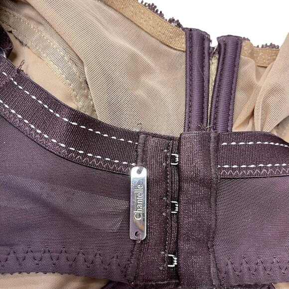 CHANTELLE RIVE GAUCHE FULL COVERAGE UNDERWIRE BRA C32810 BLACK 42DDDD 42G - Picture 6 of 7